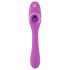 You2Toys - Vibrator cu 2 funcții pentru clitoris și vaginal - reîncărcabil (mov)