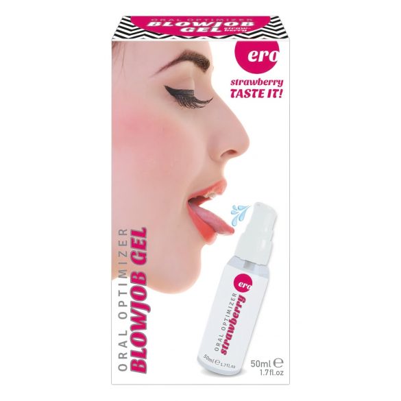 Gel pentru sex oral - lubrifiant oral - căpșuni (50ml)