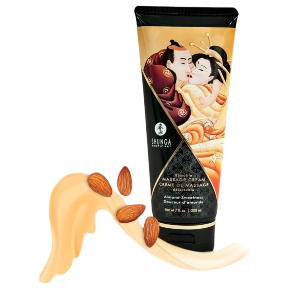 Crema de masaj Shunga - migdale dulci (200ml)