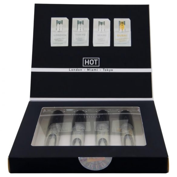 HOT LMTD set parfum pentru bărbați (4x5ml)