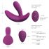 Vibrator Cotoxo Seducție - pentru prostată, control wireless, reîncărcabil (violet)