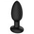 Funny Me 360 - vibrator anal impermeabil (negru)