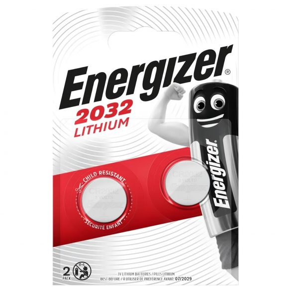 Baterie tip buton Energizer - CR2032 (2 bucăți)