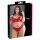 Cottelli Plus Size - set sutien din dantelă moale (roșu) - 3XL