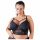 Cottelli Plus Size - sutien cu dantelă și bretele (negru)