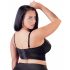 Cottelli Plus Size - sutien cu dantelă și bretele (negru) - 90D