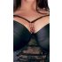 Cottelli Plus Size - sutien cu dantelă și bretele (negru) - 95D