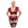 Cottelli Bondage Plus Size - set sutien din dantelă (roșu-negru)