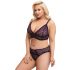 Set sutien Cottelli Curves Plus Size cu model transparent (mov) - 2XL