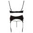 Abierta Fina - Romantică pasională - set cu sutien push-up - 85B/L