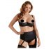 Cottelli Plus Size - sutien tip balconette (negru)