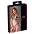 Cottelli - Set cu sutien cu dungi - 80B/M