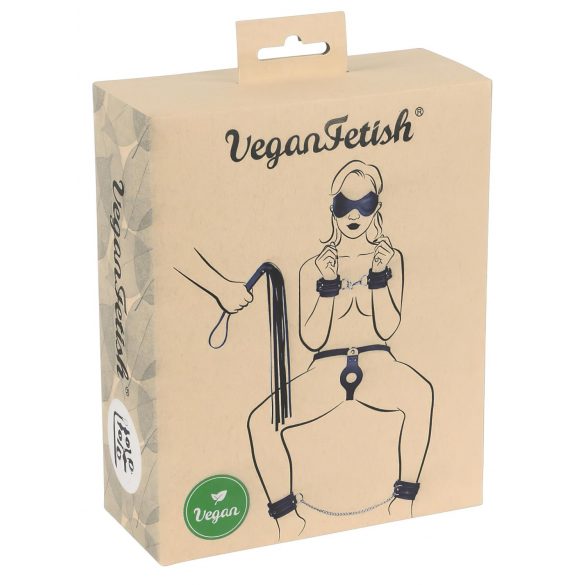 Kit de bondage vegan (7 piese) - negru