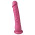 Optimus OgazR - dildo realist cu ventuză - 22 cm (roz)