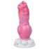 Animalorny Buldog - dildo penis de câine - 17cm (roz)