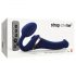 Strap-on-me S - Vibrator cu aer pulsant, purtabil, (albastru)