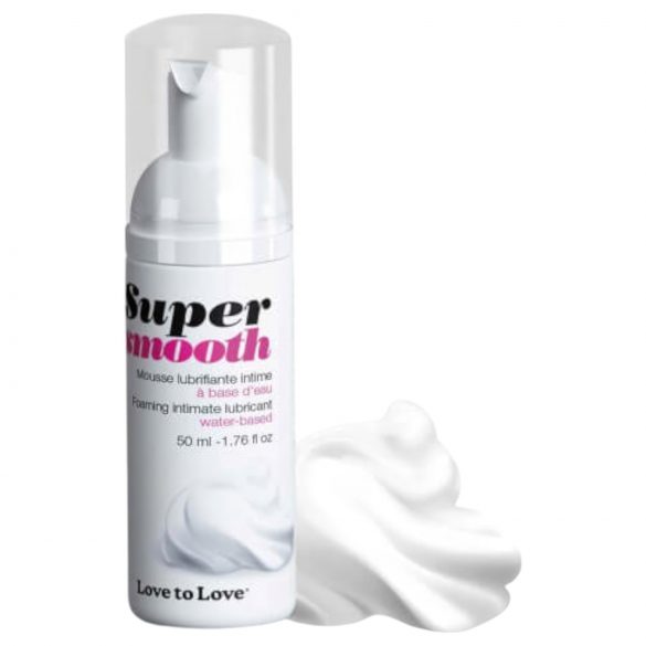 Love to Love Super Smooth - spumă lubrifiantă pe bază de apă (50ml)