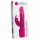 Vibrator Rabbit Orgasmic Dorcel cu stimulator clitoridian (roz)