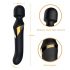 Dorcel Dual Orgasms Gold - vibrator masaj 2in1 cu acumulator (negru)