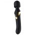 Dorcel Dual Orgasms Gold - vibrator masaj 2in1 cu acumulator (negru)