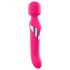 Vibrator masaj Dorcel Dual Orgasms - reincărcabil, 2 în 1 (roz)