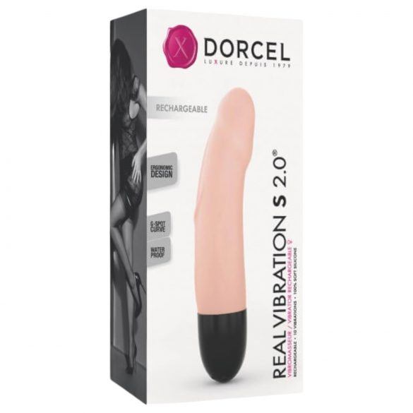 Vibrator reîncărcabil Dorcel Real Vibration S 2.0 (natural)