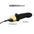 Mini Lover 2.0 - vibrator pentru punctul G, cu acumulator (negru-auriu)