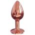 Plug anal Diamond Dorcel S - aluminiu - mic (aur roz)