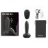 Dorcel Deep Thrust - vibrator cu împingere (negru)