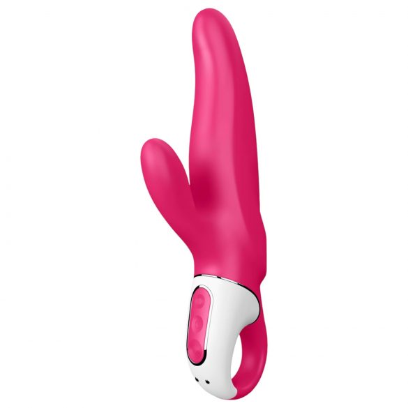 Satisfyer Mr. Rabbit - vibrator cu braț pentru clitoris, rezistent la apă (roz)