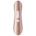 Satisfyer Pro 2+ - vibrator cu stimulare clitoridiană cu acumulator (maro)