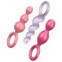 Satisfyer Booty Call - set de dopuri anale - colorat (3 piese)