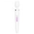 Satisfyer Wand-er Woman - vibrator de masaj impermeabil (alb)