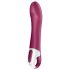 Satisfyer Big Heat - vibrator pentru punctul G cu încălzire și acumulator (roșu)