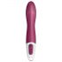 Satisfyer Big Heat - vibrator pentru punctul G cu încălzire și acumulator (roșu)