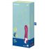 Satisfyer Big Heat - vibrator pentru punctul G cu încălzire și acumulator (roșu)