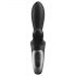 Satisfyer Heat Climax+ - vibrator anal inteligent, încălzitor, cu braț (negru)