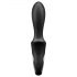 Satisfyer Heat Climax - vibrator anal inteligent cu încălzire (negru)