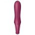 Satisfyer Hot Bunny - vibrator inteligent cu încălzire și braț pentru clitoris (roșu)