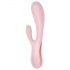 Satisfyer Mono Flex - vibrator inteligent rezistent la apă (roz pal)