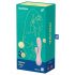 Satisfyer Mono Flex - vibrator inteligent rezistent la apă (roz pal)