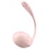 Satisfyer Ribbed Petal - ou vibrant cu telecomandă (roz)