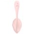 Satisfyer Ribbed Petal - ou vibrant cu telecomandă (roz)