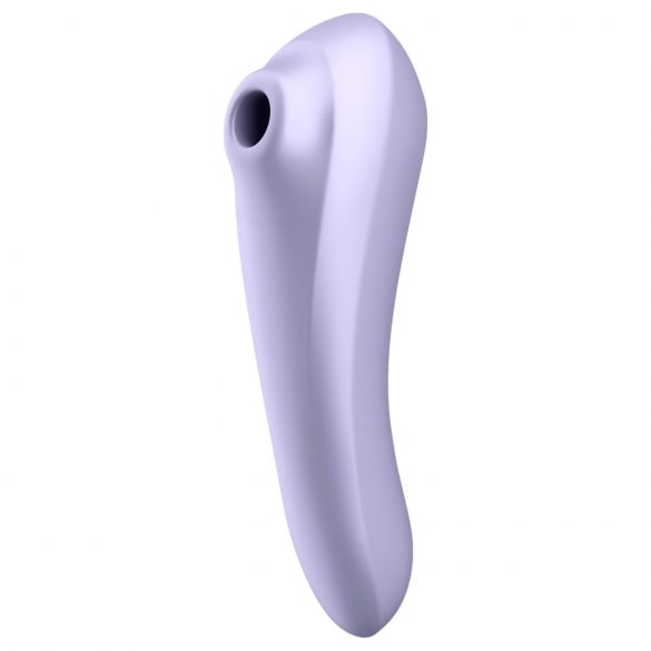 Satisfyer Dual Pleasure - vibrator inteligent cu unde de aer 2în1 (violet)