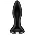 Satisfyer Rotator Plug 2 - vibrator anal cu bile, reîncărcabil (negru)