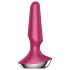 Satisfyer Plug-ilicious 2 - vibrator anal inteligent (roșu)