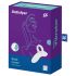 Satisfyer Bold Lover - vibrator deget impermeabil cu acumulator (alb)