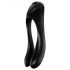 Satisfyer Candy Cane - vibrator cu două brațe, reîncărcabil și impermeabil (negru)