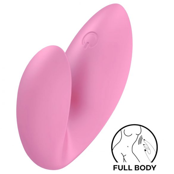 Satisfyer Love Riot - vibrator deget impermeabil, cu acumulator (roz)