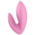 Satisfyer Love Riot - vibrator deget impermeabil, cu acumulator (roz)